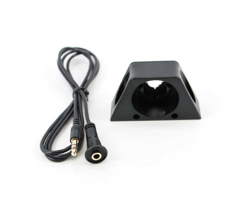 [Australia - AusPower] - Xtenzi Aux 3.5mm or Mp3 Input underdash Cable kit Extension Socket in Car Marine Dashboard Flush Mount Lead Cable Mounting Panel, 1 Meter 