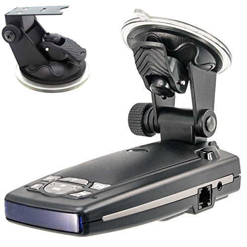 [Australia - AusPower] - ChargerCity Car Windshield Strong Suction Cup Mount Radar Detector Holder for Escort Passport 9500ix 9500 8500 8500x50 x55 7500 S55 s75 s75g Solo S3 (Not compatible with model not listed) 
