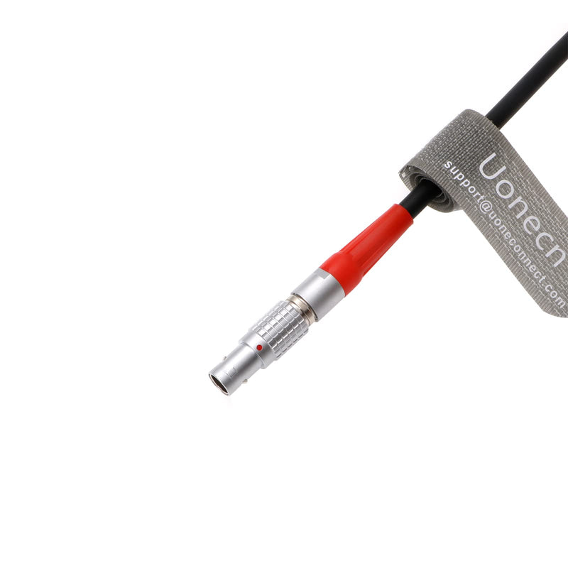 [Australia - AusPower] - Uonecn LBUS Cable ARRI Camera Lens Motor Line Rotate Right Angle 4-Pin Male to Straight 4-Pin Male Cable for ARRI LBUS FIZ MDR Focus CFORCE Lens Motor Cable 