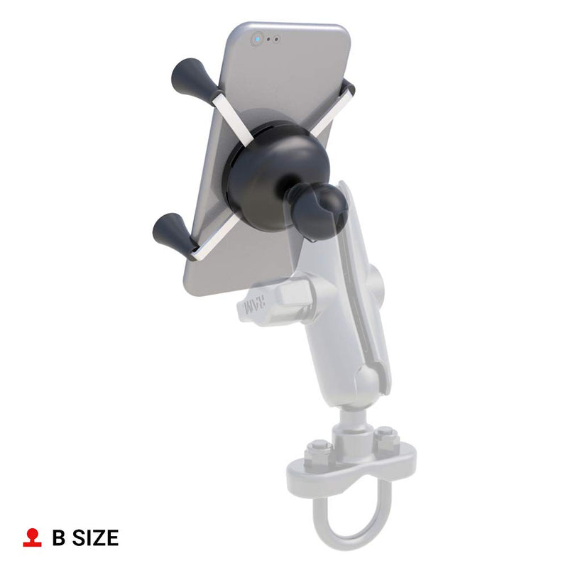 [Australia - AusPower] - RAM Mounts X-Grip Universal Phone Holder with Ball RAM-HOL-UN7BU with B Size 1" Ball Small Phones 