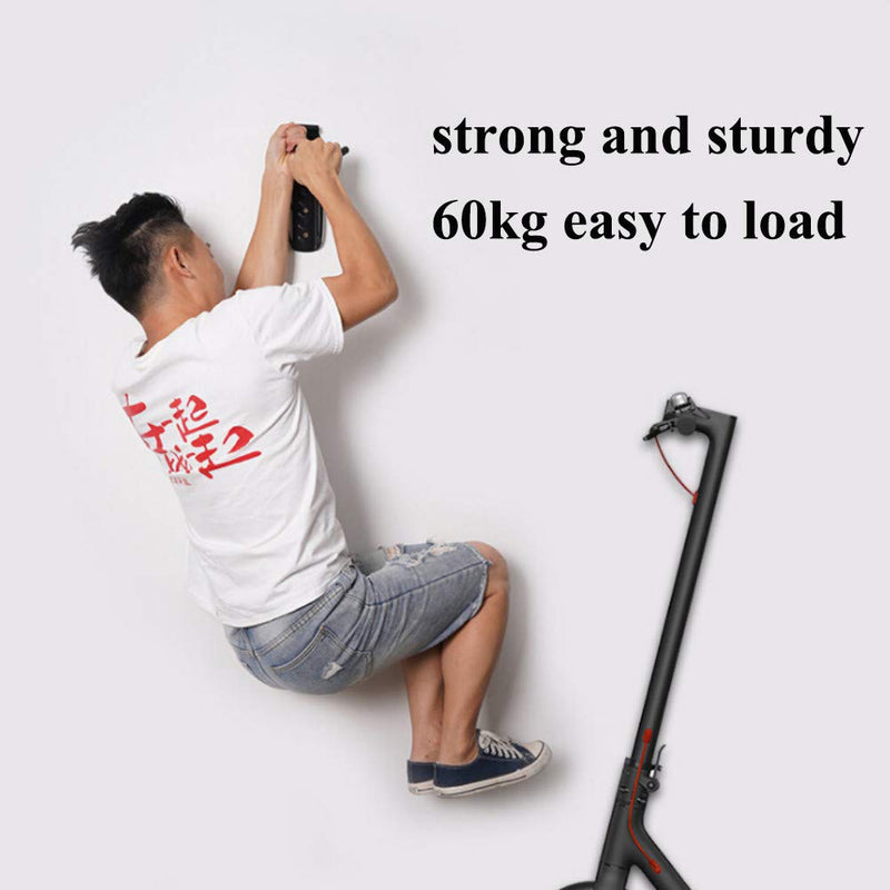 [Australia - AusPower] - Coherny Wall Hanging Hook with Maximum Load of 50kg for Xiaomi Scooter M365/PRO and Ninebot ES1 ES2 Electric Scooter 