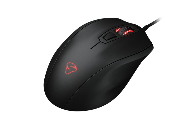 [Australia - AusPower] - Mionix Castor PRO Wired Gaming Mouse, 19K DPI Optical Sensor with 400 IPS, 1K HZ Polling Rate, Kailh 80M Click Durability Micro-switches, 6 Programmable Buttons for PC and MAC 