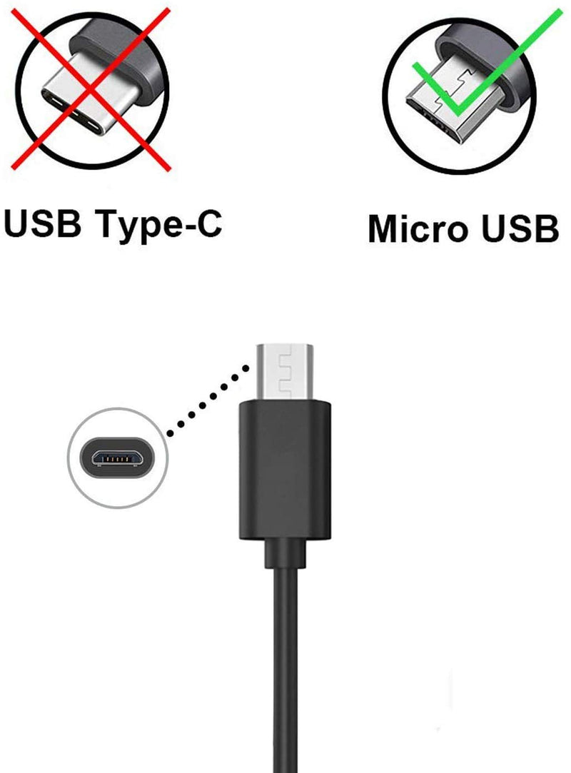[Australia - AusPower] - UL Listed AC Charger Supply Compatible with Asus Zenfone 2, Zenfone 2E, Zenfone 2 Laser, Zenfone 3 Laser, Zenfone 3 Max Pro M1 M2 ZC551KL, Zenfone 3 Max Smartphone Tablet Power Adapter Cord 