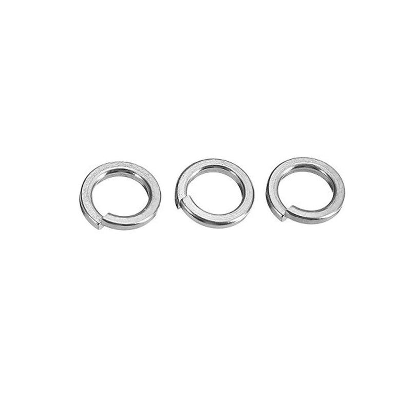 [Australia - AusPower] - M4 Stainless Flat Spring Lock Washers, 18-8 (304) Stainless Steel, 0.16"ID，200Pack (M4) M4 