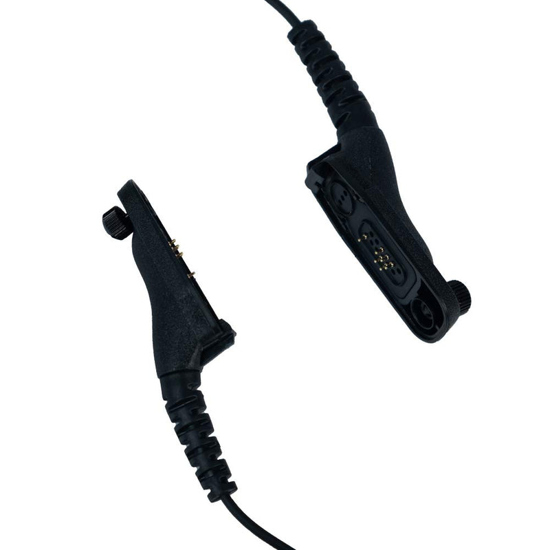 [Australia - AusPower] - Motorola XPR 7550e Earpiece,Caroo G Shape Headset and Mic for Motorola APX4000 APX6000 APX8000 APX900 XPR6350 XPR6550 XPR6580 XPR7350 7350e XPR7380 XPR 7550 XPR7580 7580e Two Way Radio Walkie Talkie 