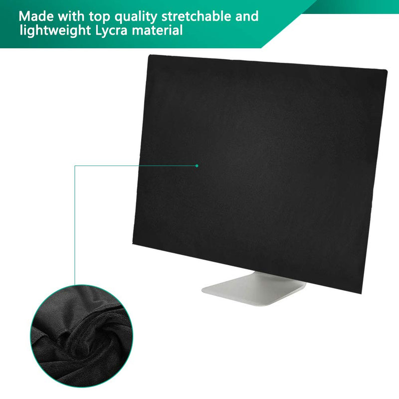 [Australia - AusPower] - Compatible with iMac 27'' Monitor Dust Cover, findTop Non-Woven Antistatic PC Computer Monitor Case Screen Display Protector LED/LCD/HD Panel (27 inch, Black) 