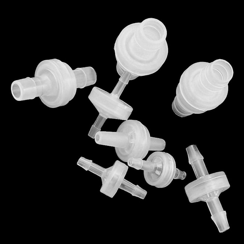 [Australia - AusPower] - ANPTGHT One Way Check Valve 1/8"(3MM) Hose Barb Non Return Ozone Resistance Plastic Valve for Water Fuel Oil Air Gas (Pack of 3) 1/8 Inch 