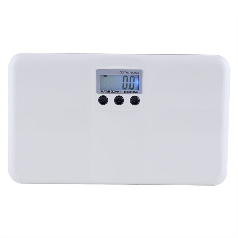 [Australia - AusPower] - Haofy Electronic Body Scales, Digital Scales Battery Powered Household Weighing Scales for Baby Pet Body Weighing, with Blue LCD Backlight Display 