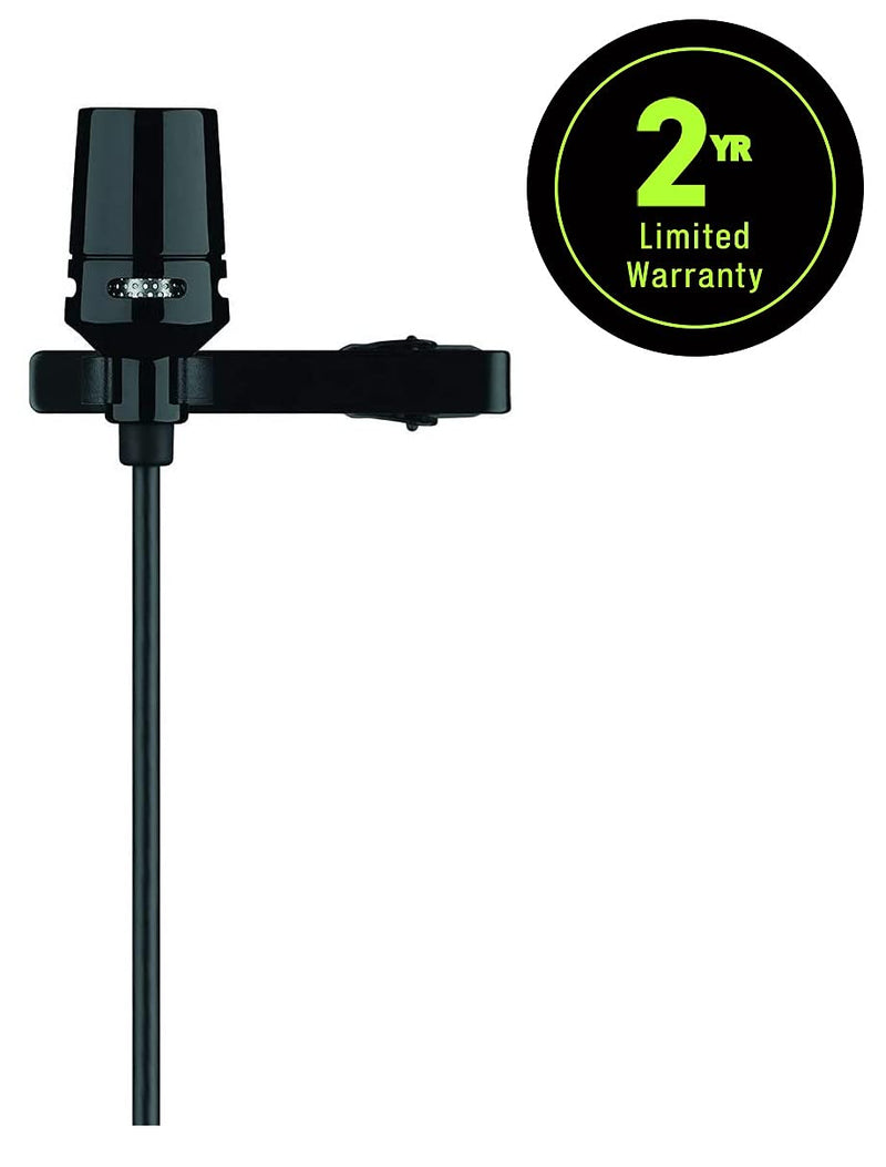 [Australia - AusPower] - Shure CVL-B/C-TQG Centraverse Clip-On Lavalier Condenser Microphone Original Version 