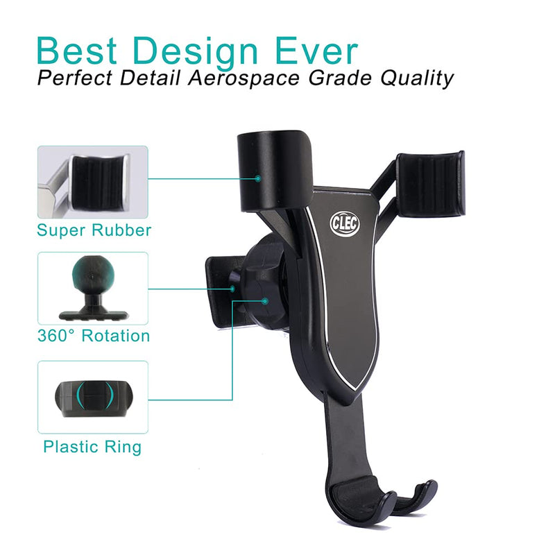 [Australia - AusPower] - BeHave Car Phone Holder fit for Lexus RX350,Air Vent Phone Mount fit for RX 350 Hybrid 2016-2021,Custom fit Phone Holder Compatible for All Phones Fit for Lexus RX 350 Hybrid 2016-2021 