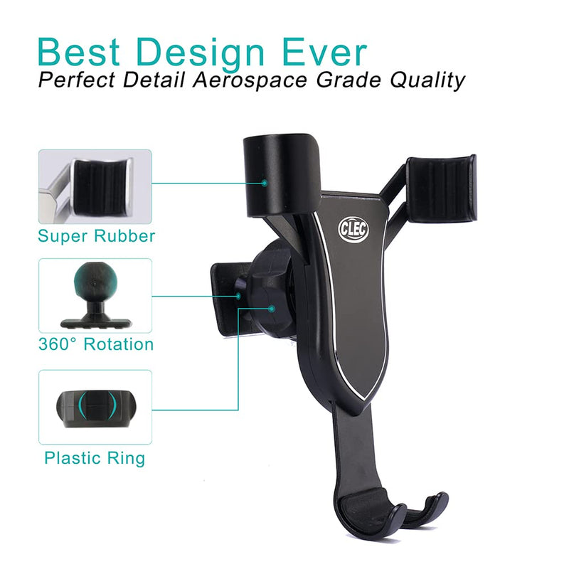 [Australia - AusPower] - BeHave Car Phone Holder fit for Toyota Highlander,Air Vent Phone Mount fit for New Toyota Highlander 2021 Custom fit Phone Mount Compatible for All Phone 