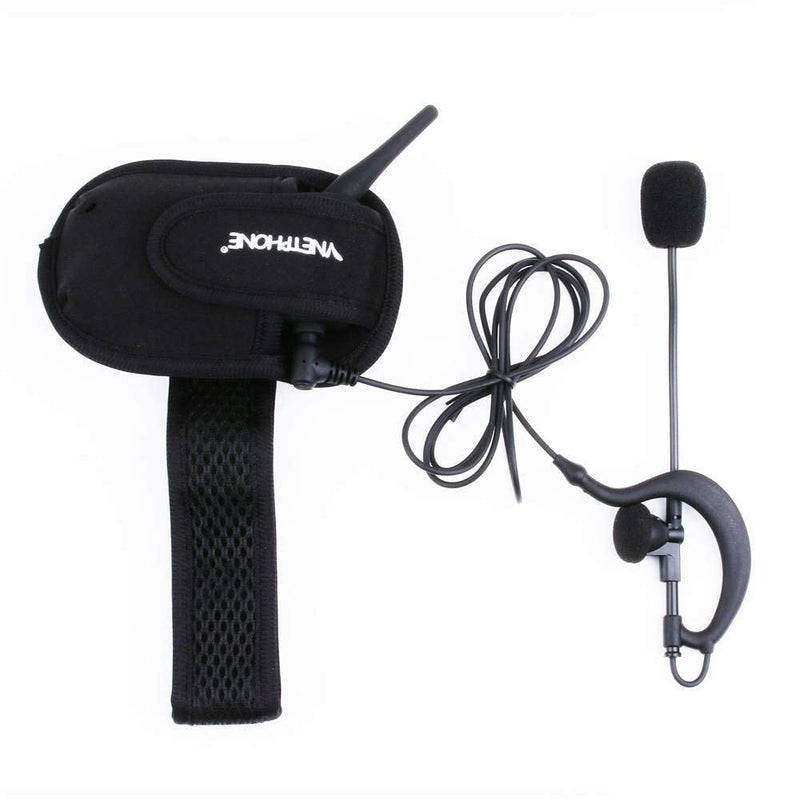 [Australia - AusPower] - EJEAS Professional Football Referee V6C Intercom 850mAh Motorcycle Snowmobile Full Duplex 1200M Wireless BT Intercom Interphone Earpiece with Referees Headset and Armband V6C-1PC 