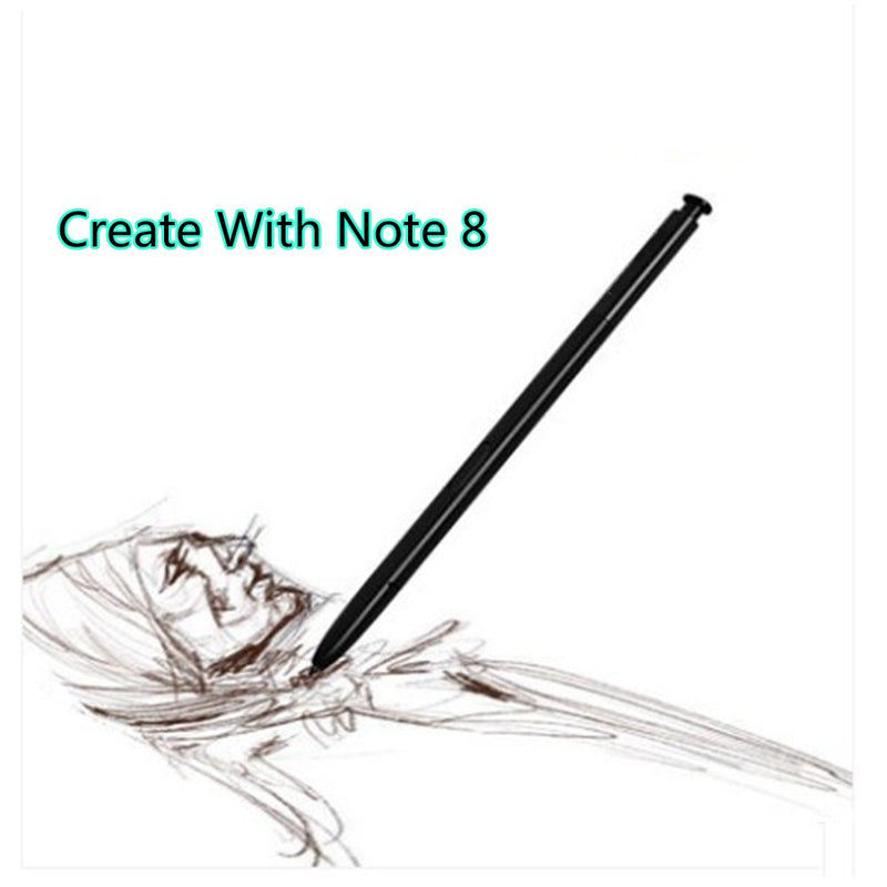 [Australia - AusPower] - Galaxy Note 8 S Pen Replacement for Note 8 Stylus Pen Samsung-Free Lifetime Replacement Warranty(Black) Black 
