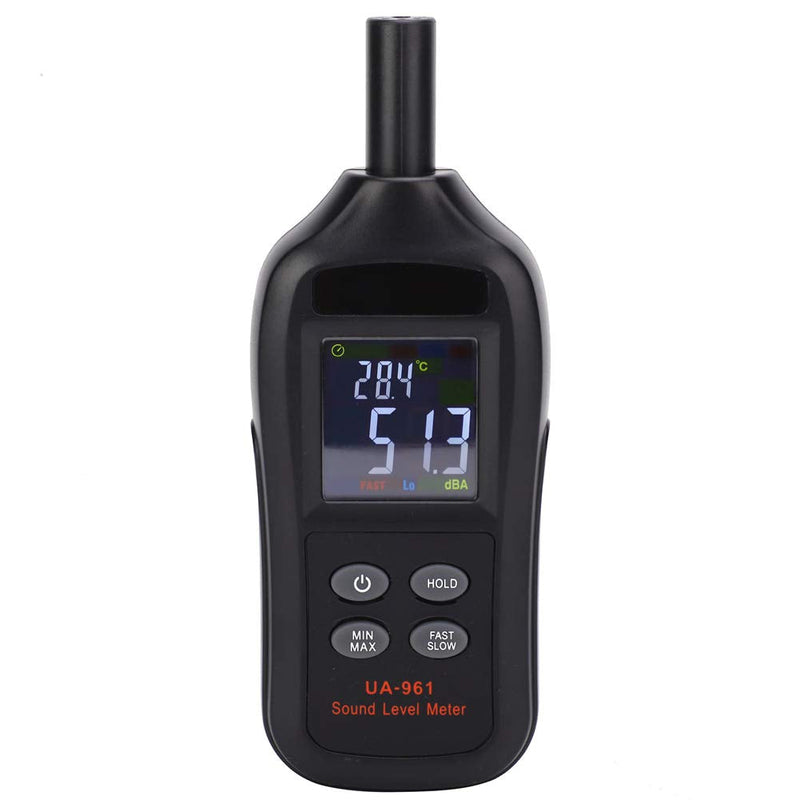 [Australia - AusPower] - Walfront UA961 Portable Sound Level Meter Decibel Meter Noise Meter Monitor Sound Quality Audio Record Sound Measuring Tool 35-135dB 