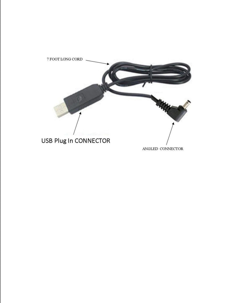 [Australia - AusPower] - DGTKS USB Cord for Cobra car Charger Power Straight Cord 7 FT Long Style USB Connector 