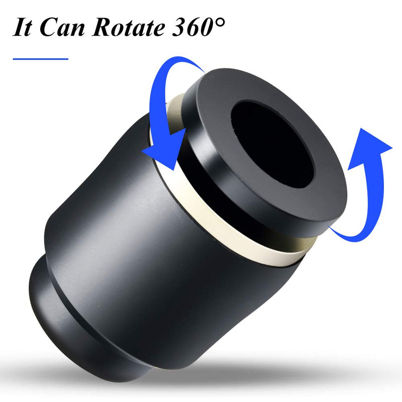 [Australia - AusPower] - TAILONZ PNEUMATIC 1/4 inch Tube OD Plastic Push-in Connect Tubing Pneumatic Cap Plug Fitting PPF-1/4 (Pack of 10) 1/4” OD 