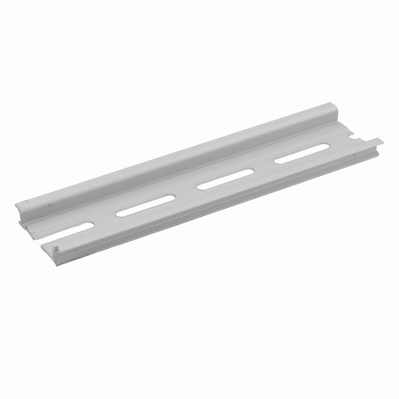 [Australia - AusPower] - PZRT 2-Pack Aluminum 1.1mm Thickness Slotted DIN Rail,150mm 5.9" Length 35mm Standard Width, for Single Phase Switch Installing Fixed Solid State Relay 150mm 