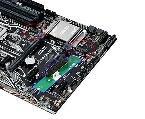 [Australia - AusPower] - Bee easter NGFF to PCI-E Riser Card M.2 Port to PCIE Expansion Card NGFF to PCI-E X4 Slot Adapter M2-1P 