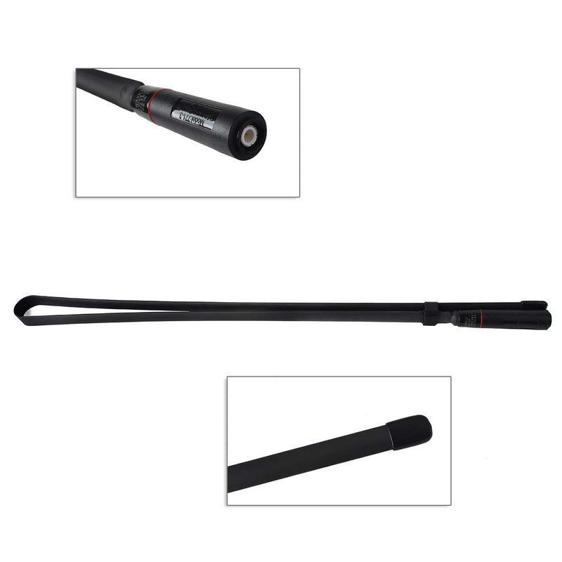 [Australia - AusPower] - TWAYRDIO 27MHZ Foldable CS Tactical CB Radio Antenna 42.5inch BNC CB Antenna TC-CB108F for Midland Cobra Uniden Handheld/Portable CB Walkie Talkie Radio Scanner 