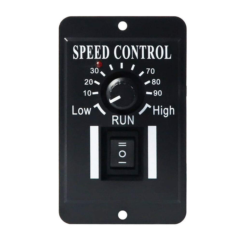 [Australia - AusPower] - Acxico 1Pcs 12V 24V 36V 48V PWM DC Motor Speed Controller Reversible Switch 6A Regulator 