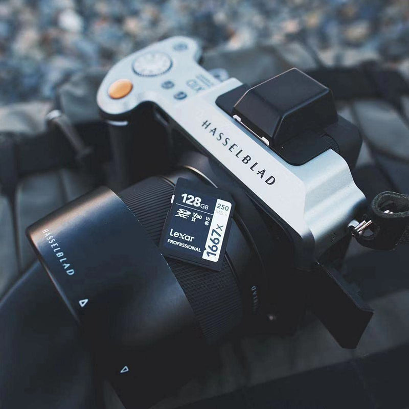 [Australia - AusPower] - Lexar Professional 1667x 128GB SDXC UHS-II Card, Up To 250MB/s Read, for Professional Photographer, Videographer, Enthusiast (LSD128CBNA1667) Single 