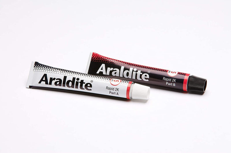 [Australia - AusPower] - Araldite ARA-400005 Translucent Rapid Adhesive Epoxy-Sets in 5mins, 2 x 15ml, Tubes 