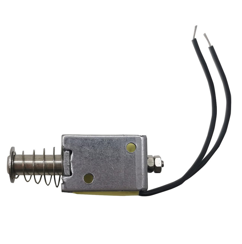[Australia - AusPower] - 2PCS Mini Push Pull Linear Solenoid Electromagnet Adjustable 10mm Stroke DC 12V 42? 0.28A Open Frame Mini Frames Actuator Electric DC Magnet Solenoid DS-0520S 
