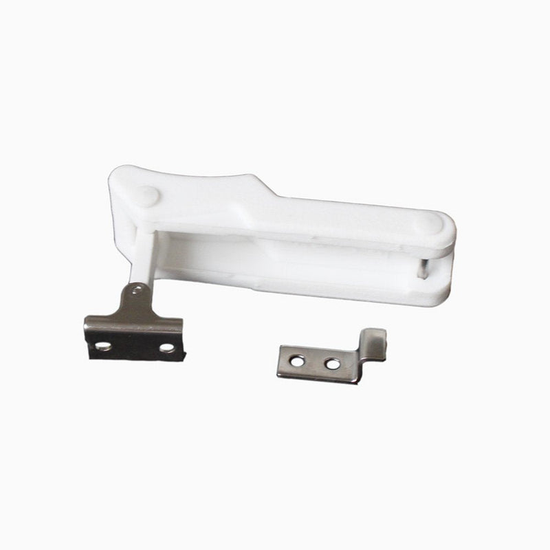 [Australia - AusPower] - X-Haibei 4 inch Flexible Draw Latch Soft White Rubber Over Center Boat Latch Door Handle 