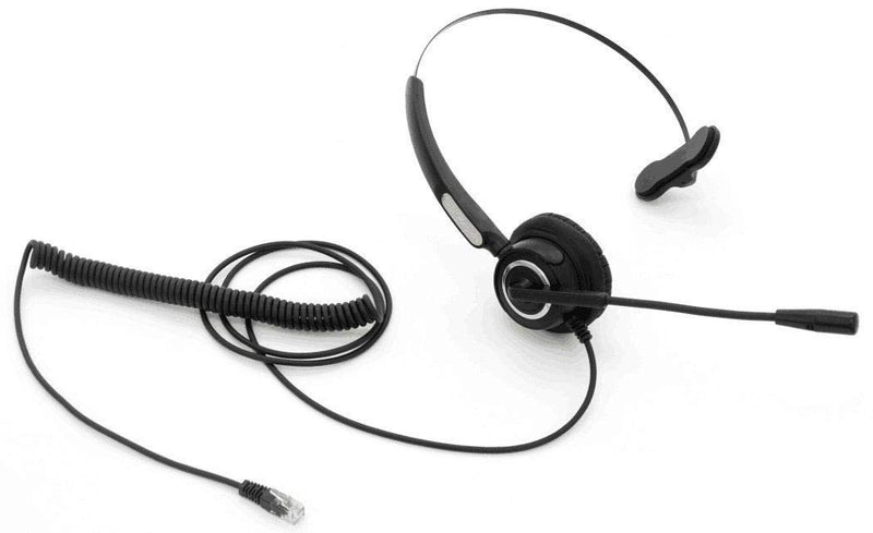 [Australia - AusPower] - TRIPRO 4 Pin RJ9 Telephone Headset for Landline Desk Phones (H510-RJ) 