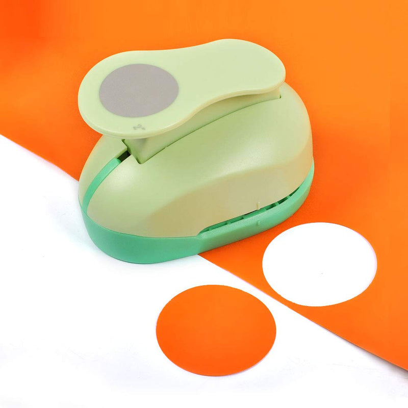 [Australia - AusPower] - UCEC 2 Inch Paper Punch, DIY Handmade Craft Punch Shape Circle Punch Great for Crafting Scrapbooking Cards Arts Fun Projects 