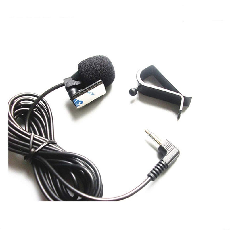 [Australia - AusPower] - Car Microphone Bluetooth Stereo 3.5mm Jack Assembly Mic Compatible with Kenwood Boss Corehan Power Acoustik JVC Sony Jensen Alpine Car Vehicle Head Unit Enabled Audio Radio GPS DVD 