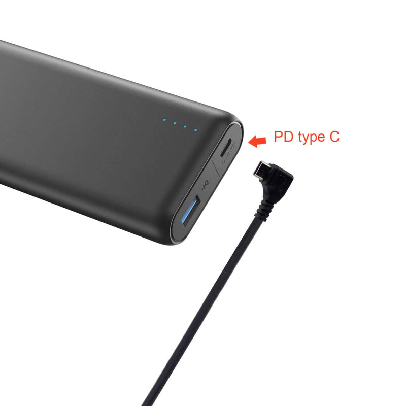 [Australia - AusPower] - POWRIG USB C Power Cable for Blackmagic BMPCC 4K 6K Camera 