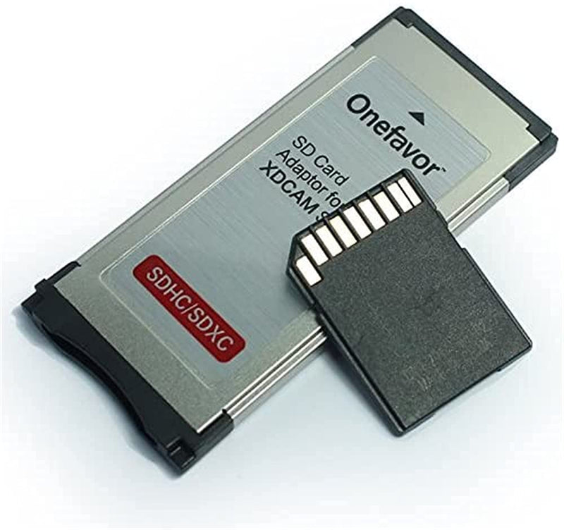 [Australia - AusPower] - Onefavor SXS Card Adapter for Sony SXS-1 EX1R EX280 SD SDHC SDXC Card into SXS Memory Card ExpressCard Adaptor for Sony XDCAM Cameras 