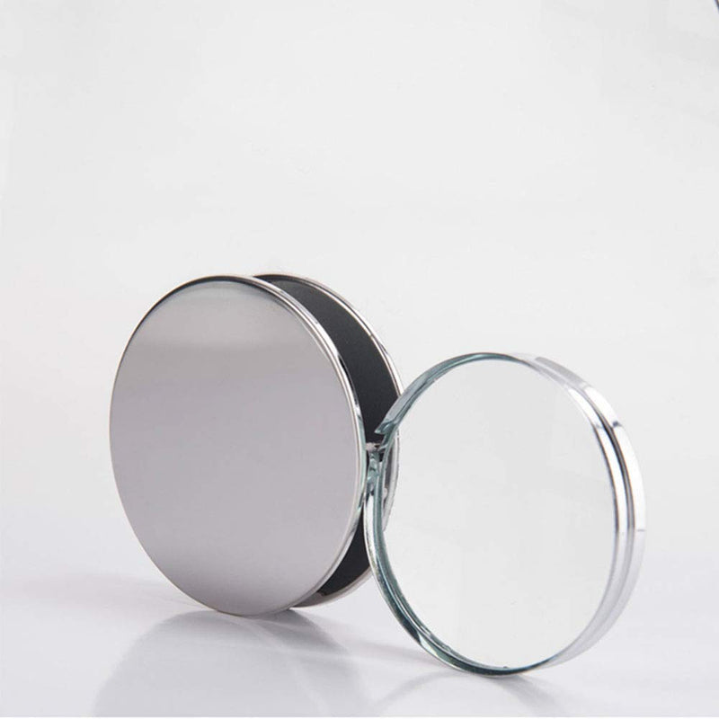 [Australia - AusPower] - Portable Magnifier Foldable Round 20X Magnifying Glass with Metal Protective Case,Pocket Handheld Magnifier Loupe Lens for Reading Inspection Science Diamonds 