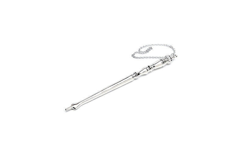 [Australia - AusPower] - Torah Book Pointer Yad Hand Pointer Silver Finish Great bar bat Mitzvah Gift with a 20cm Bead Charm (17 cm Silver in Gift Box) 17 cm silver in gift box 