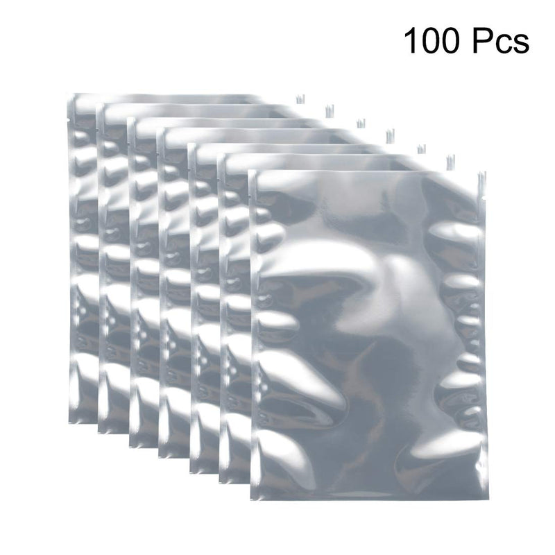 [Australia - AusPower] - uxcell Antistatic Shield Shielding Bag, Flat Open Top Anti Static Bag for Electronic Devices, 7x10 inch(180x250mm), 100 PCS 