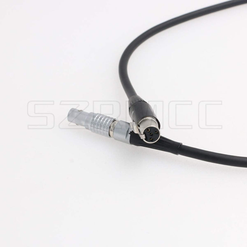 [Australia - AusPower] - SZRMCC 0B 2 Pin Male to Mini XLR 4 Pin Female Power Cable for ARRI Alexa Camera 12V to TVLogic Monitor (Straight 2Pin Straight Cable) Straight 2Pin Straight Cable 