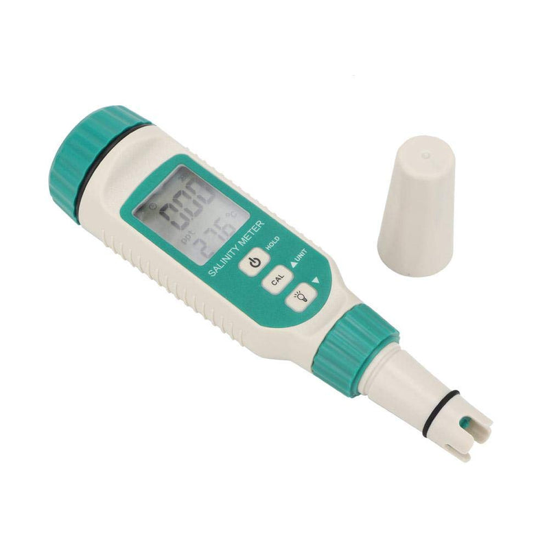 [Australia - AusPower] - Smart Sensor AR8012 Portable Digital Salinity Tester with LCD Display & Instruction Manual for Water Source Monitoring, Aquaculture 