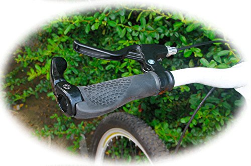 [Australia - AusPower] - BicycleStore® 1 Pair Universal Aluminum Alloy Bicycle Brake Handle Mountain Road Bike Brake Lever Diameter 22mm(Black) Black 