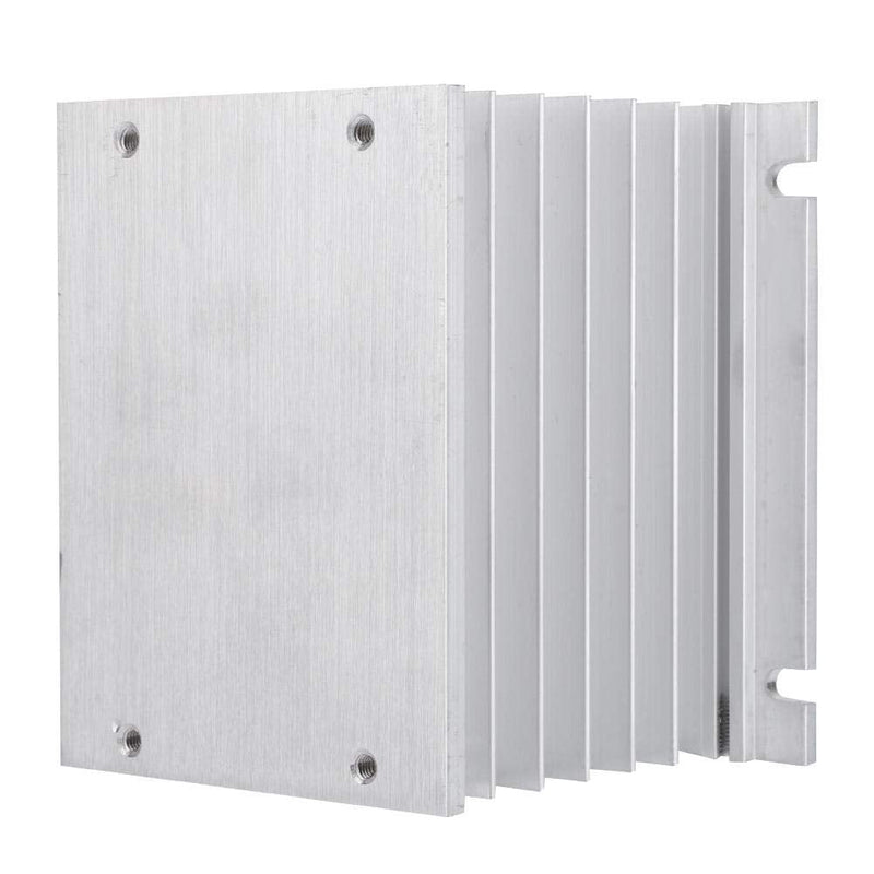 [Australia - AusPower] - 3 Phase Heat Sink Aluminum SSR Heatsink Three Phase Solid State Relay Heat Sink for DIN Installation and Dissipation 