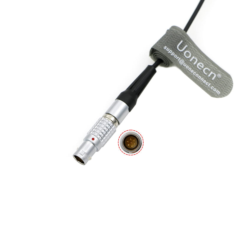 [Australia - AusPower] - Uonecn Nor1438 BNC to 1B 7 Pin Male Run Stop Cable for Measuring Instruments Norsonic System. 