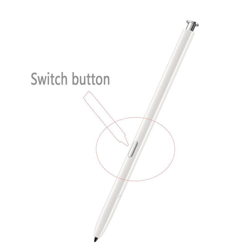 [Australia - AusPower] - Galaxy Note 20 Stylus Pen Replacement for Samsung Galaxy Note 20 Note 20 Ultra 5G (Without Bluetooth) Stylus Touch S Pen (White) 