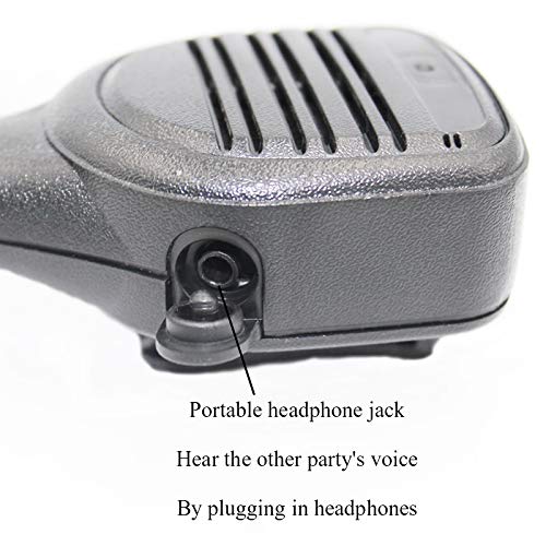 [Australia - AusPower] - JUYODE UV-5R Remote Speaker Microphone for Kenwood TK3170 TK3200 TK3201 for Baofeng UV-5R BF-888S Radio w/ 3.5mm Audio Jack 