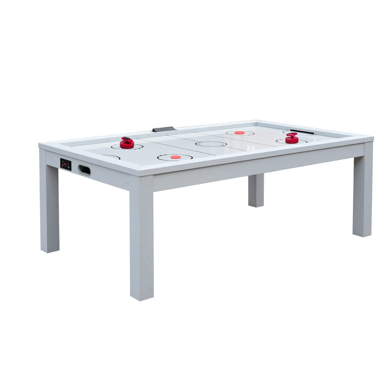 [Australia - AusPower] - Plastic Air Hockey Strikers/Pushers, 2 PCS 4" Plastic Air Hockey Pushers and 4 PCS 2.75" Pucks Replacement for Game Tables Goalies Equipment Accessories 