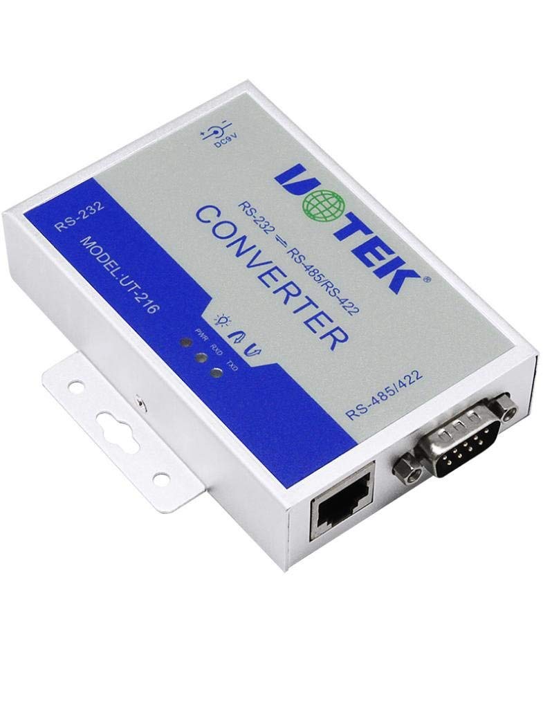 [Australia - AusPower] - UTEK UT-216 RS232 to RS485/422 Active Vonverter(External-Powered, RS-232 to RS-485/422, Wall-Mounted, 600w Surging protetion) 