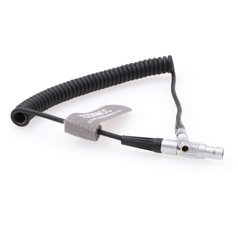 [Australia - AusPower] - SZRMCC Ambient Lockit Sound Devices 0B 5 Pin to 00B 4 Pin TimeCode Input Cable for Red Epic Camera (Coiled Cable) Coiled Cable 