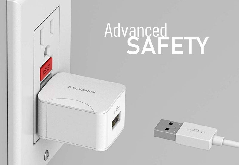 [Australia - AusPower] - Galvanox iPhone Charger with Wall Plug (10W Single Port) MFi Apple Certified Lightning to USB Cable Charging Cord and Outlet Power Adapter for iPhone 7/8 Plus/X/XR/Xs/11/12 Mini/13 Pro Max 