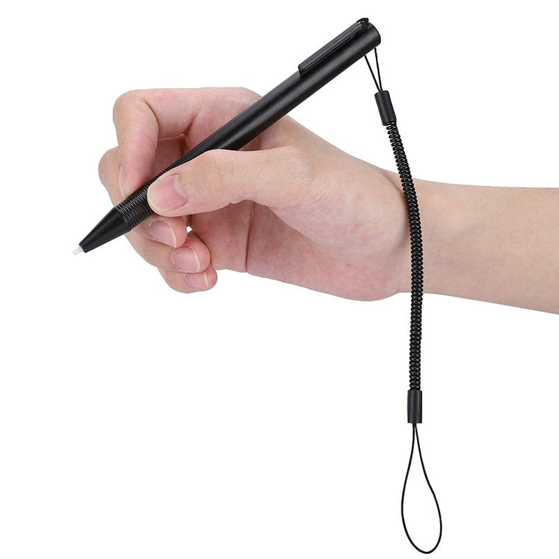 [Australia - AusPower] - Portable Anti-Scratch Stylus, Resistance Wire Touch Screen Stylus Pen with Spring Rope Suitable for Resistive Mobile Phones/Resistive Tablet Computers/POS/PDA/Industrial PC/Car Navigatior 