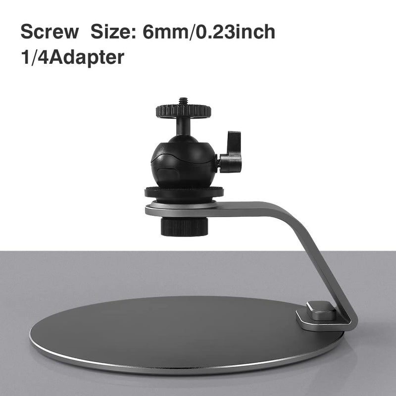 [Australia - AusPower] - Projector Stand with Universal Swivel Ball Head Screw Table Mobile Projector Mount Aluminum Alloy Removable Adjustable Projectors Bracket Liboer … With Swivel Ball Head 