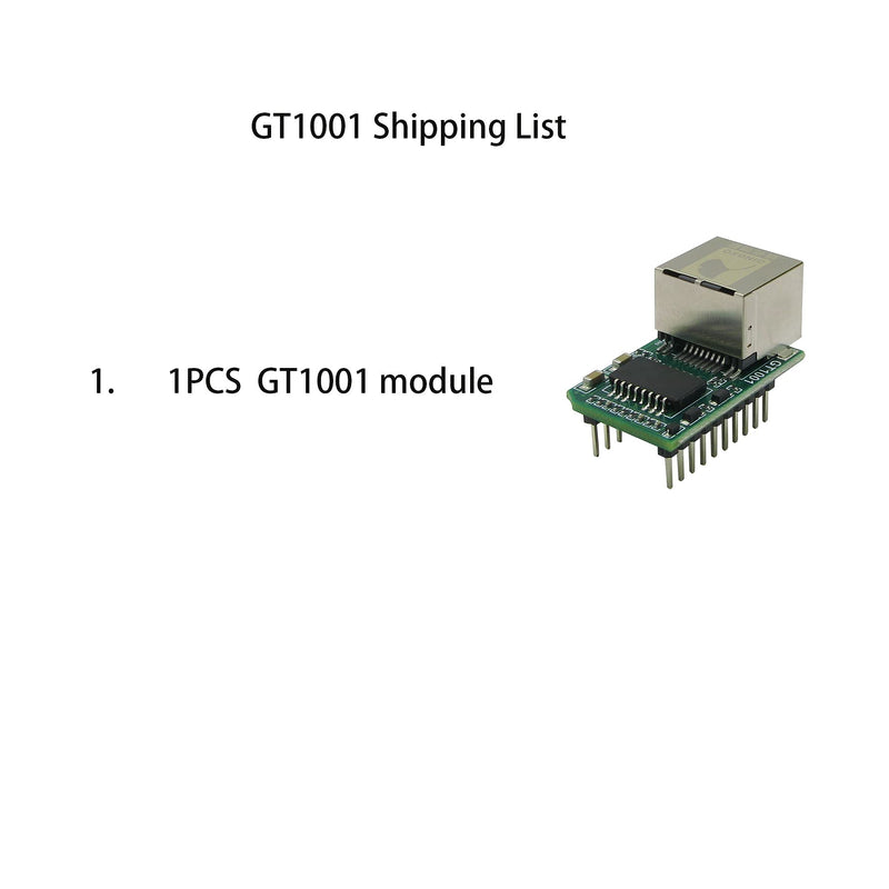 [Australia - AusPower] - BUELEC IOT Serial Port to Ethernet,Server RJ45 to TTL, Modbus Gateway Industrial Super Network Port (GT1001 Ethernet to TTL Module(1PCS) GT1001 Ethernet to TTL module(1PCS) 